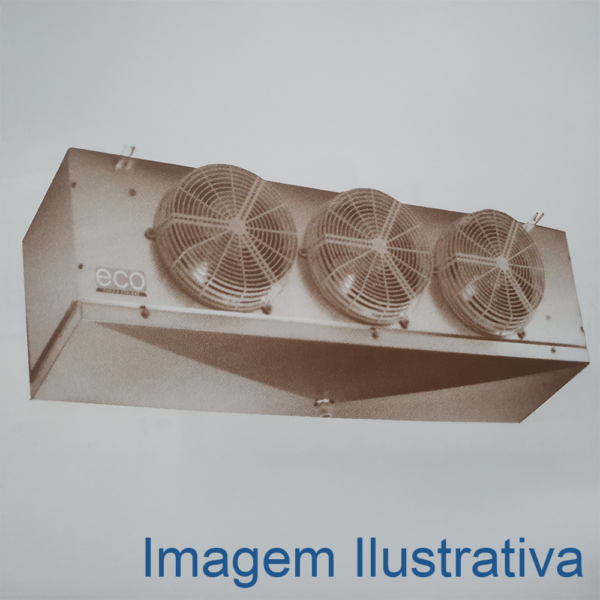 Evaporador usado Cubico 	<br>	CENTAURO<br>		Mod.	DD/E-7C2/6		<br>	Medidas :		<br>	 - Espaço alheta :	7	<br>	N. Vent. X Ø Helice - 	2X301	<br>	Tensao :	230	V	<br>	Int. Nom.  (A) -